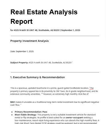 Comprehensive Analysis Report Cover